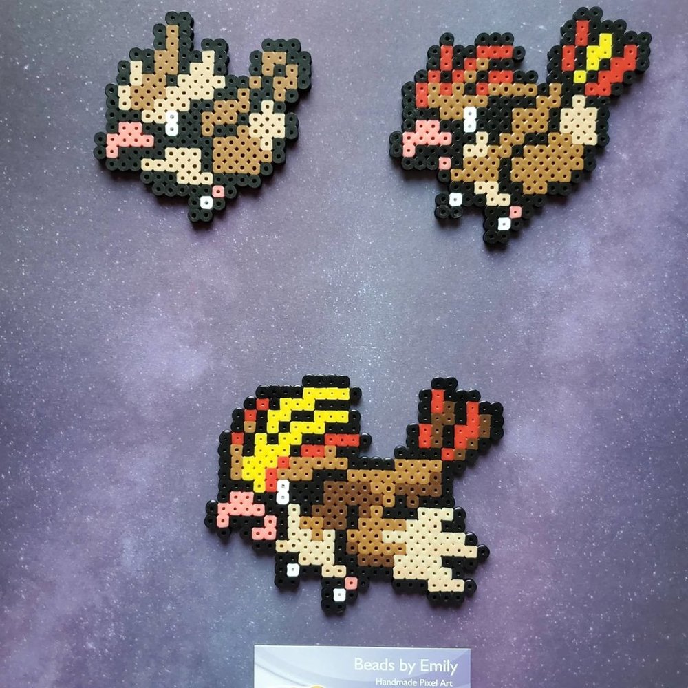 Pidgey Pidgeotto Pidgeot Magnets - Handmade Pokemon Home Decor - Kids Room